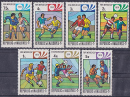 F-EX47659 MALDIVES MNH 1974 WORLD CUP SOCCER FOOTBALL.  - 1974 – West Germany
