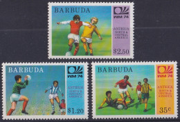 F-EX47667 BARBUDA MNH 1974 WORLD CUP SOCCER FOOTBALL.  - 1974 – West Germany