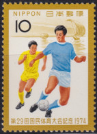 F-EX48396 JAPAN NIPPON MNH 1974 WORLD CHAMPIONSHIP SOCCER FOOTBALL.  - 1974 – West Germany