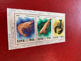 Korea Stamp 1999 Shrimp Sea Food MNH - Korea, North