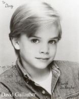David Gallagher Look Who's Talking Now Child Actor 10x8 Hand Signed Photo - Acteurs & Comédiens