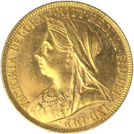 Royaume-Uni-2 Pounds Victoria 1893 Londres - Andere & Zonder Classificatie