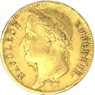 Premier-Empire-40 Francs Napoléon Ier  Tête Laurée 1811 Bordeaux - 40 Francs (or)