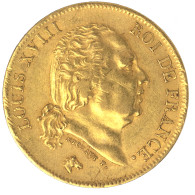 Louis XVIII-40 Francs 1818 Lille - 40 Francs (goud)