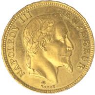 Second-Empire-100 Francs Napoléon III Tête Laurée 1865 Paris - 100 Francs (gold)