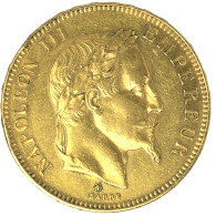 Second-Empire-100 Francs Napoléon III Tête Laurée 1864 Paris - 100 Francs-or