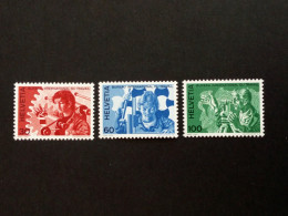 SCHWEIZ BIT MI-NR. 105-107 POSTFRISCH(MINT) MENSCH UND ARBEIT (I) 1975 - OIT