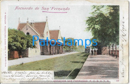 225778 ARGENTINA BUENOS AIRES SAN FERNANDO STATION TRAIN ESTACION DE TREN  POSTAL POSTCARD - Argentine