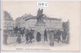 COGNAC- AUTOUR DE LA STATUE DE FRANCOIS 1 ER - Cognac
