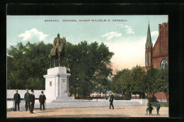 AK Berlin-Spandau, Denkmal Kaiser Wilhelm Des Grossen  - Spandau