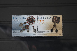 Lettland 672-673 Postfrisch Paar #VV864 - Lettonia