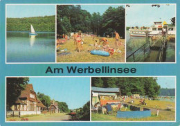 5761 - Werbellin - Badestrand Spring, Anlegestelle Süsser Winkel Weisse Flotte, Bahnhof Werbellinsee - Eberswalde
