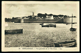 A69  FRANCE CPA CONCARNEAU - VUE GENERALE DE LA VILLE CLOSE - Colecciones Y Lotes