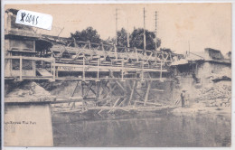 A IDENTIFIER- PONT DETRUIT- MARQUE AUBE AU DOS - To Identify