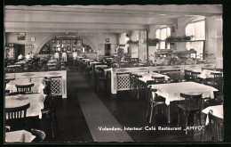 AK Volendam, Interieur Cafe Restaurant AMVO  - Volendam