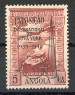 Angola, 1939, 293, Ungebraucht - Angola
