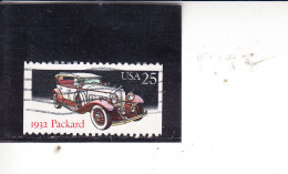 STATI UNITI   1988  - Yvert  1825° -  Auto Antiche - Used Stamps