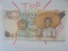 GHANA 5 CEDIS 1977 Neuf (B.33) - Ghana