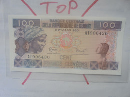 GUINEE 100 FRANCS 1998 Neuf (B.33) - Guinée