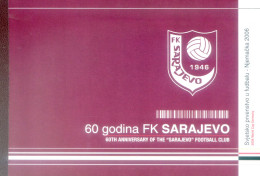 Sport. Calcio 2006. F.K. Sarajevo. Libretto. - Bosnie-Herzegovine