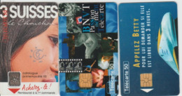 B07 - 3 CARTES Puces Rares Pour 2 Euros - Slowenien