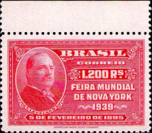 Brésil Poste N** Yv: 354 Mi:511 Grover Cleveland 24.Président Des États-Unis Bord De Feuille - Ongebruikt
