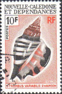 Nle-Calédonie Poste Obl Yv: 369 Mi:495 Strombus Variabilis Swainson (Obli. Ordinaire) - Used Stamps
