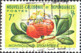 Nle-Calédonie Poste Obl Yv: 319 Mi:399 Montrouziera Sphaeroida (Belle Obl.mécanique) - Used Stamps