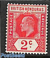 Belize/British Honduras 1905 2c, Stamp Out Of Set, Unused (hinged) - British Honduras (...-1970)