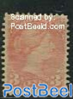 Canada 1870 3c, Rosared, Perf. 12, Unused Without Gum, Short Perf. On Bottom, Unused (hinged) - Unused Stamps