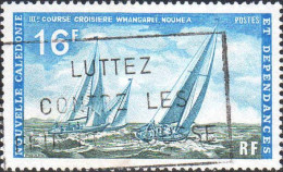 Nle-Calédonie Poste Obl Yv: 373 Mi:500 3.Course Croisière Whangarei Nouméa (Belle Obl.mécanique) (Thème) - Segeln