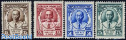 Indonesia 1955 10 Years Indonesian Post 4v, Mint NH, Post - Post