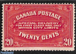 Canada 1922 Special Delivery 1v, Mint NH - Unused Stamps
