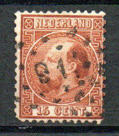 NVPH 9 Gestempeld 91 ROTTERDAM - Used Stamps