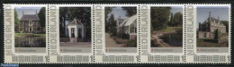 Netherlands - Personal Stamps TNT/PNL 2012 Akerendam 4V [::::], Mint NH, Nature - Trees & Forests - Castles & Fortific.. - Rotary, Lions Club