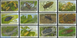 Belize/British Honduras 1995 Insects 12v, Without Year, Mint NH, Nature - Insects - Honduras Britannico (...-1970)