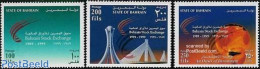 Bahrain 1999 Bahrayn Exchange 3v, Mint NH, Various - Banking And Insurance - Export & Trade - Factories & Industries