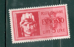 Italie   Yvert  Exp  23  Ou Sassone Exp 24  * *  TB   - Posta Espressa/pneumatica