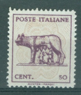 Italie  Yvert 451  Ou Sassone  515 A  ( * )  TB   - Ungebraucht