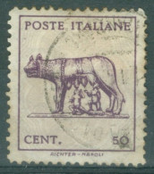 Italie  Yvert 451A  Ou Sassone  515  Ob  B/TB   - Oblitérés