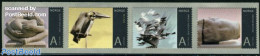 Norway 2009 Art 4v S-a, Mint NH, Nature - Birds - Art - Sculpture - Unused Stamps