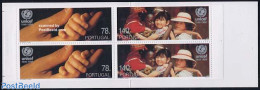 Portugal 1994 UNICEF 2x2v In Booklet, Mint NH, History - Unicef - Stamp Booklets - Nuovi