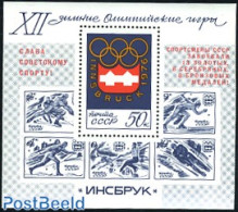 Russia, Soviet Union 1976 Olympic Winter Winners S/s, Mint NH, Sport - Olympic Winter Games - Unused Stamps