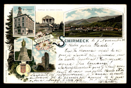 67 - SCHIRMECK - CARTE LITHOGRAPHIQUE GRUSS - Schirmeck