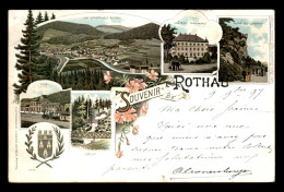 67 - ROTHAU - CARTE LITHOGRAPHIQUE GRUSS  - Rothau