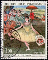 France Poste Obl Yv:1653 Mi:1732 Edgar Degas Danseuse Au Bouquet Saluant (TB Cachet Rond) (Thème) - Other & Unclassified