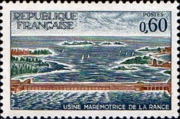 France Poste N** Yv:1507 Mi:1566 Usine Marémotrice De La Rance (Thème) - Water