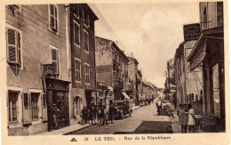 Le Teil Rue De La Republique - Le Teil