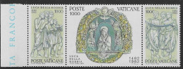 Vatican City S 723-25 1982 500th Death Anniversary Of Luca Della Robbia.mint Never Hinged - Unused Stamps