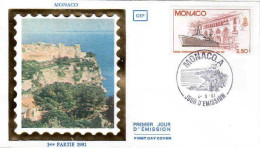 Monaco Poste Obl Yv:1279 Mi:1479 Bureau Hydrographique International (TB Cachet à Date) Fdc 4-5-81 - Usati
